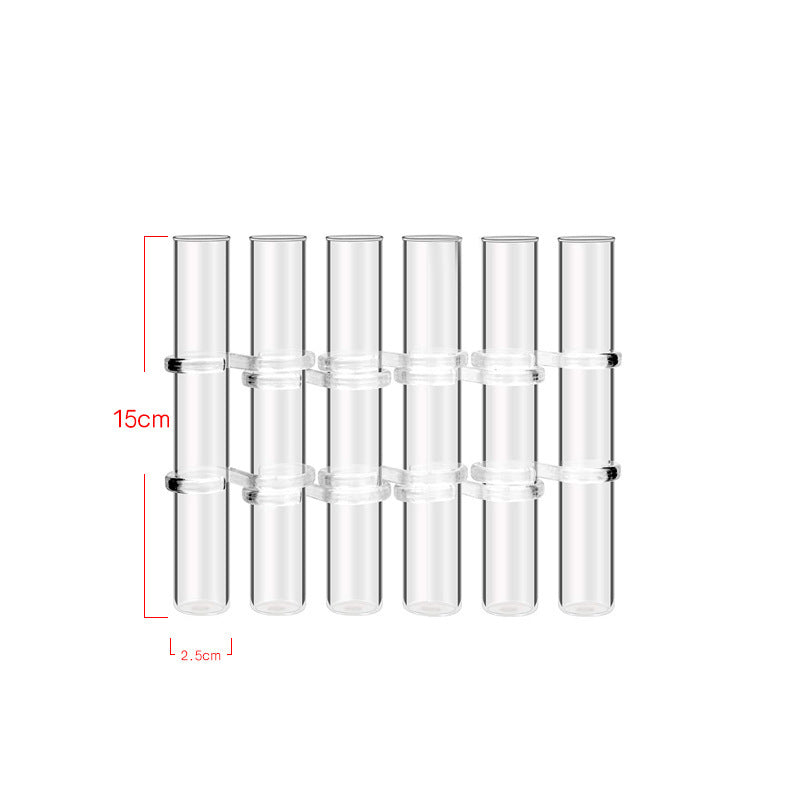 Clear Glass Test Tube Vase