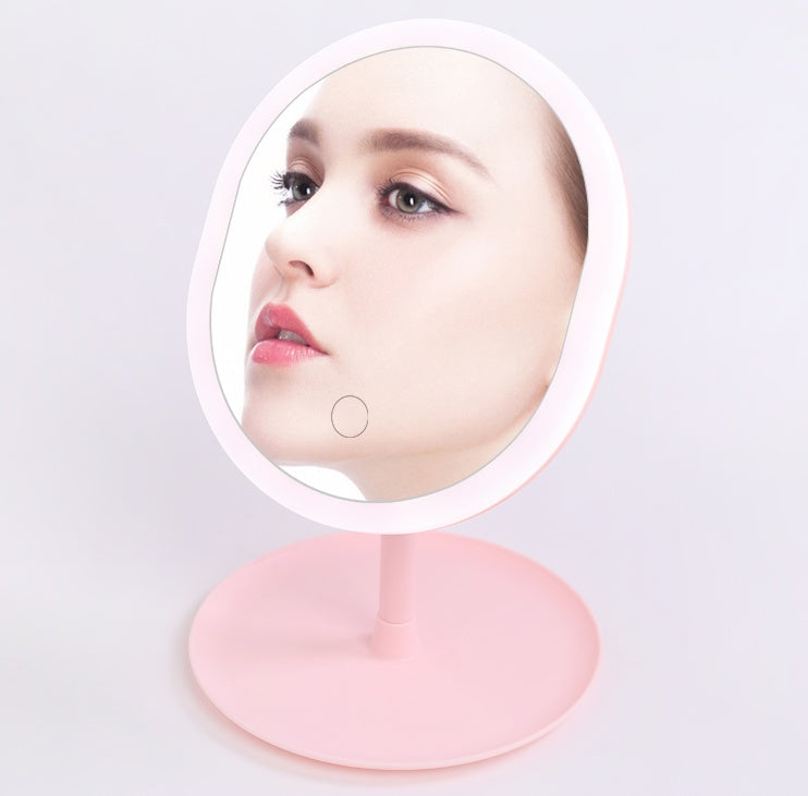 Detachable 3 Modes Makeup Mirror With Light LED