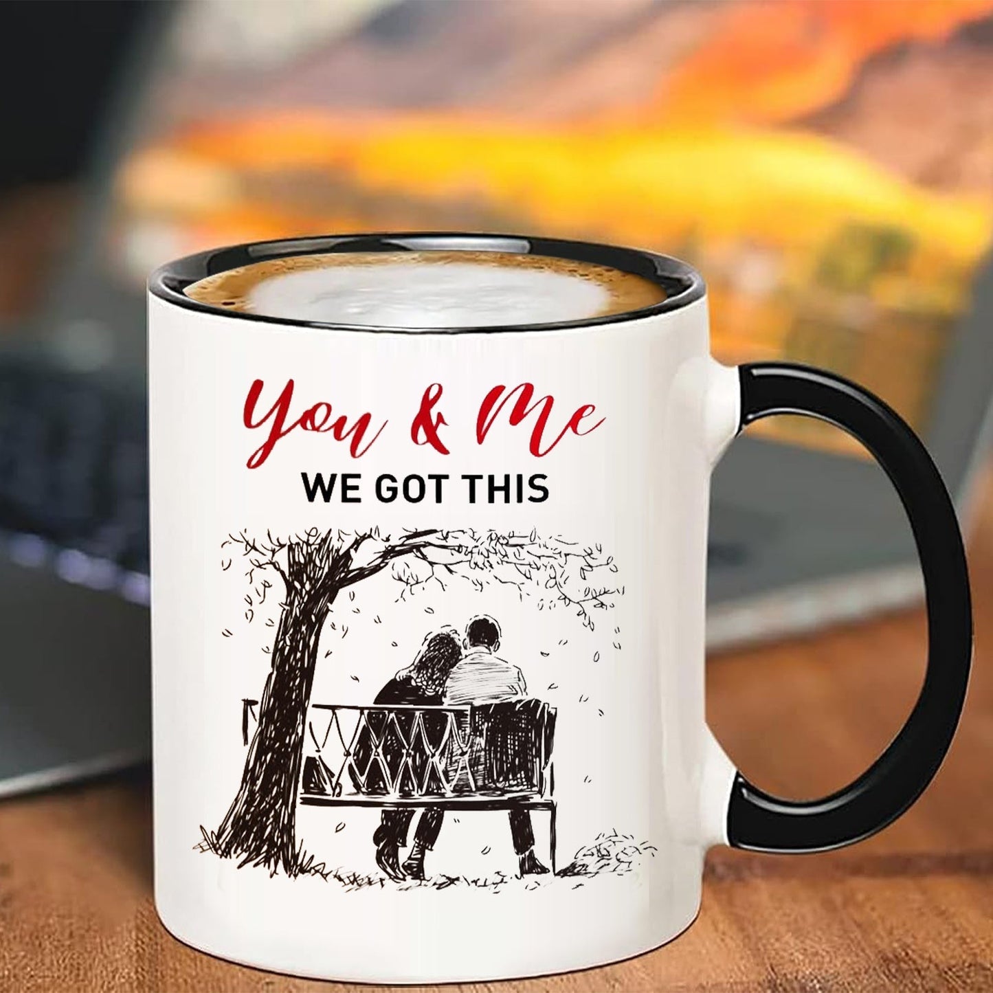 You & Me Couple Mug