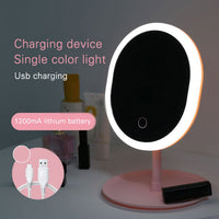 Detachable 3 Modes Makeup Mirror With Light LED