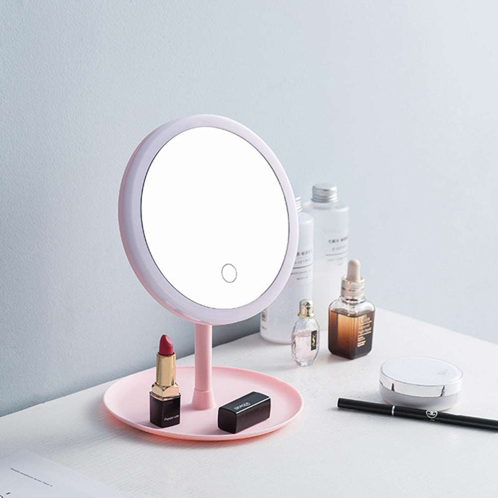 Detachable 3 Modes Makeup Mirror With Light LED