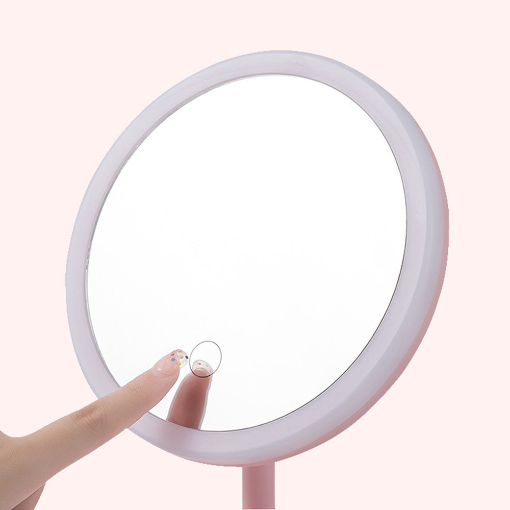 Detachable 3 Modes Makeup Mirror With Light LED