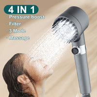 New 3 Modes Shower Head High Pressure Showerhead