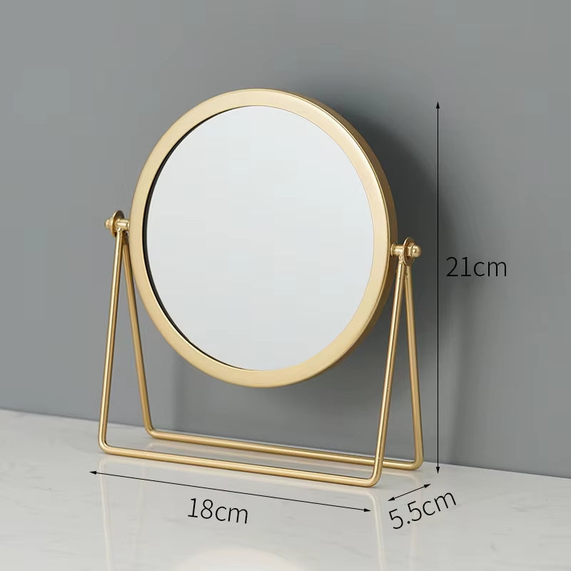 Decoration Mirror Miroir Decoratif Espejos Decorativos De Pared Decoracion Salon Casa Decoration Mural Dorms Desktop Reversible