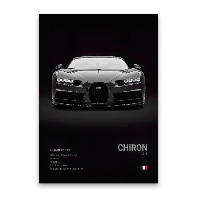 Famous Cars M5 918 GT3 Canvas Wall Art Print Poster